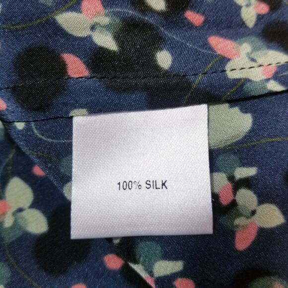 Tucker NYC 100% Silk Floral Print Dress - Picture 12 of 14